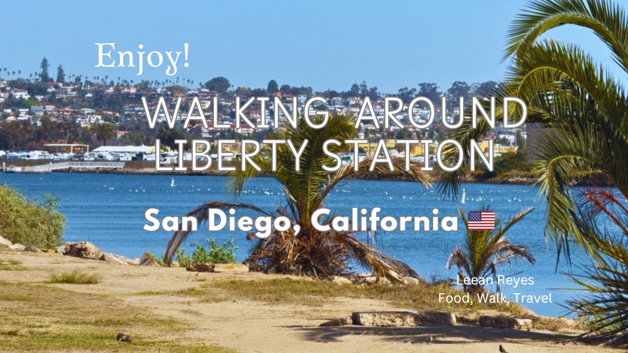 Прогулка по заливу Liberty Station Bay Walk | Тихая прогулка по набережной Сан-Диего