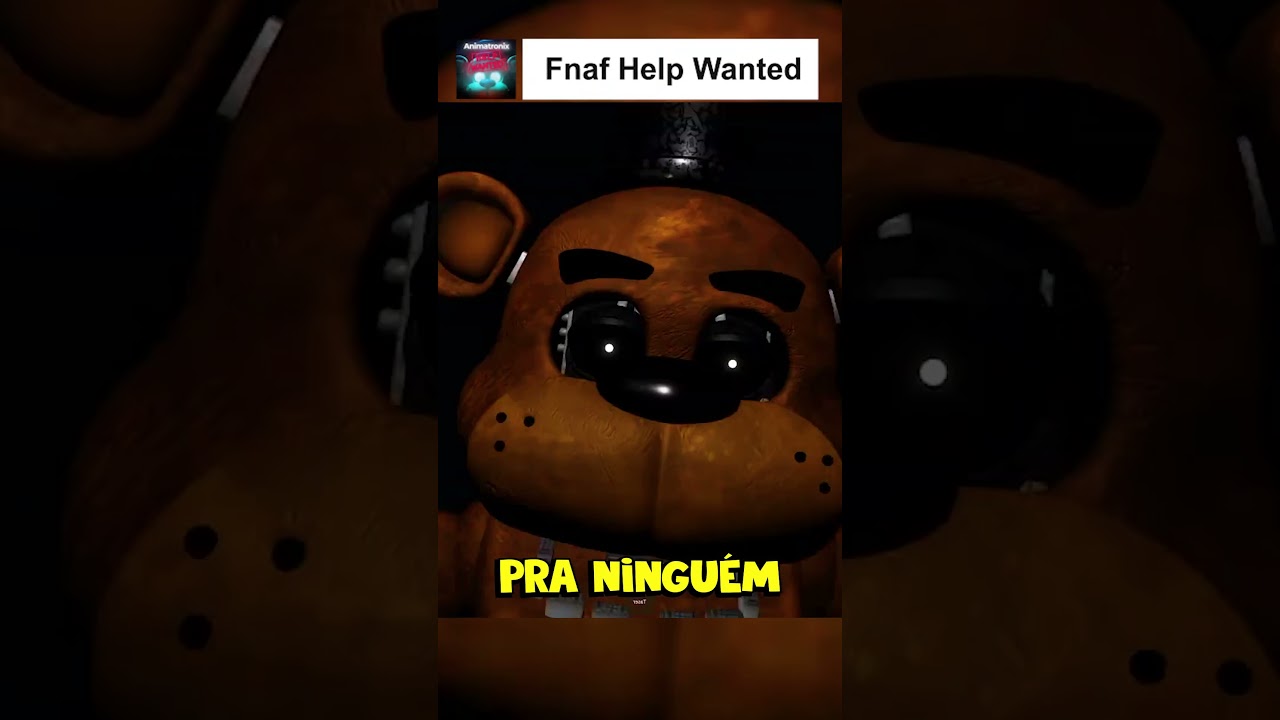 O JOGO DO ROBLOX QUE &Eacute; MELHOR QUE FNAF #shorts