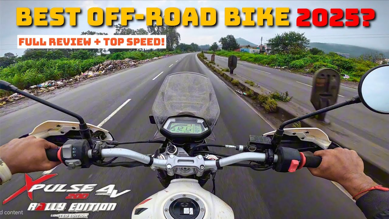 XPulse 200 4V Rally Edition 2025 Review | Best Off-Road Bike? Top Speed Test & Full Details