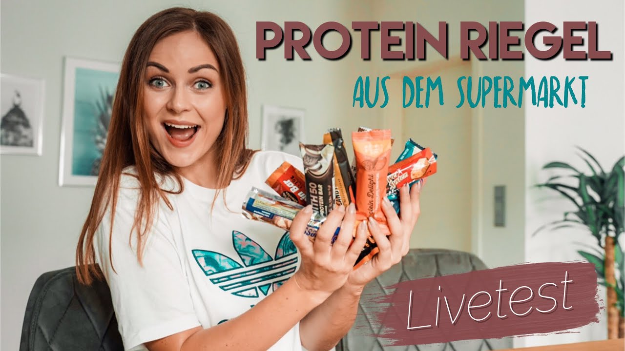 Die BESTEN Proteinriegel aus dem Supermarkt (Edeka, Rewe, DM..) 😱