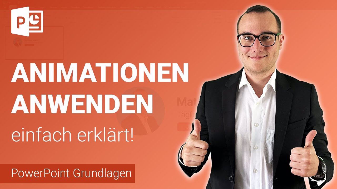 ANIMATIONEN anwenden einfach erklärt | Lerne Microsoft PowerPoint ✅
