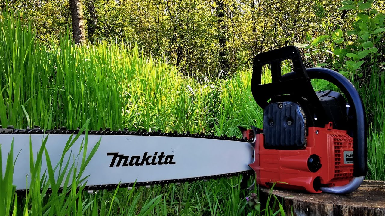 Dolmar PS-9010 with Makita 70cm hard tip bar & modified Dolmar chain!!!