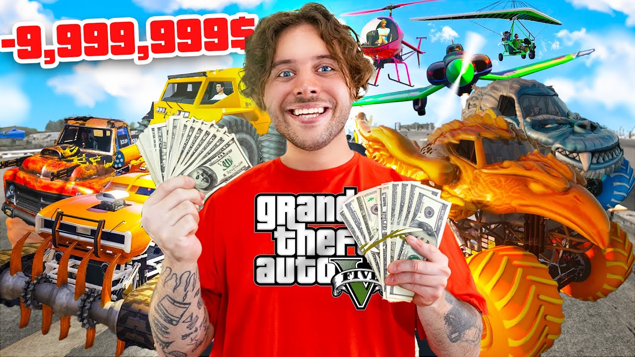 Kupiłem WSZYSTKIE NAJDZIWNIEJSZE Pojazdy w GTA V Online!