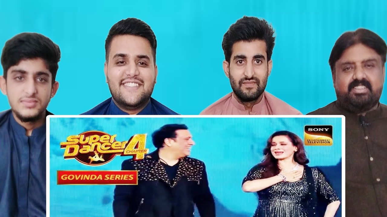 Pakistani Reaction on Govinda और Neelam Ji न जत सबक दल  Super Dancer 4