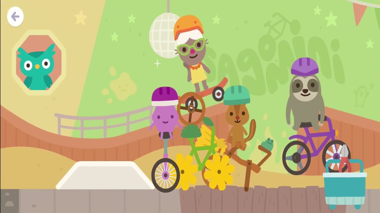 Sago mini School - Bikes : Gameplay (iOS, Android)