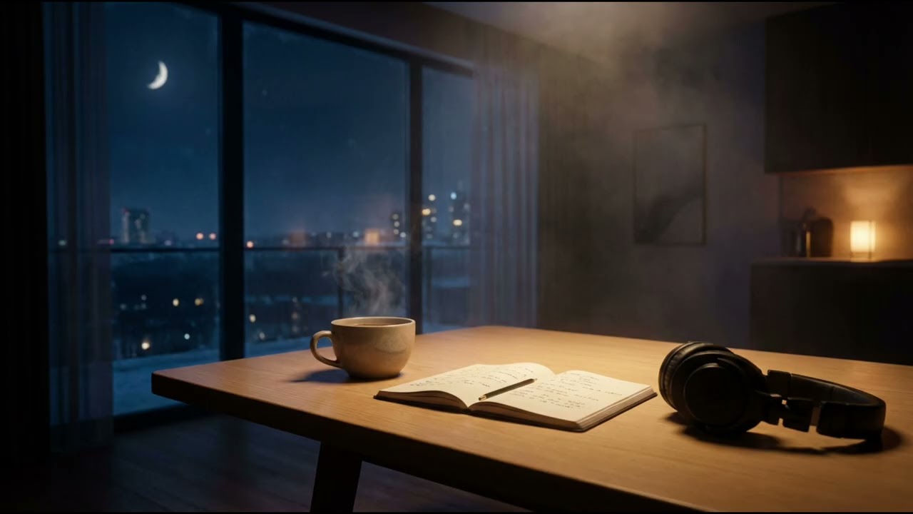 January Reset Jazz 🌙 Smooth Night Instrumentals for Focus, Calm & Sleep (1 Hour) | In The Quiet Room