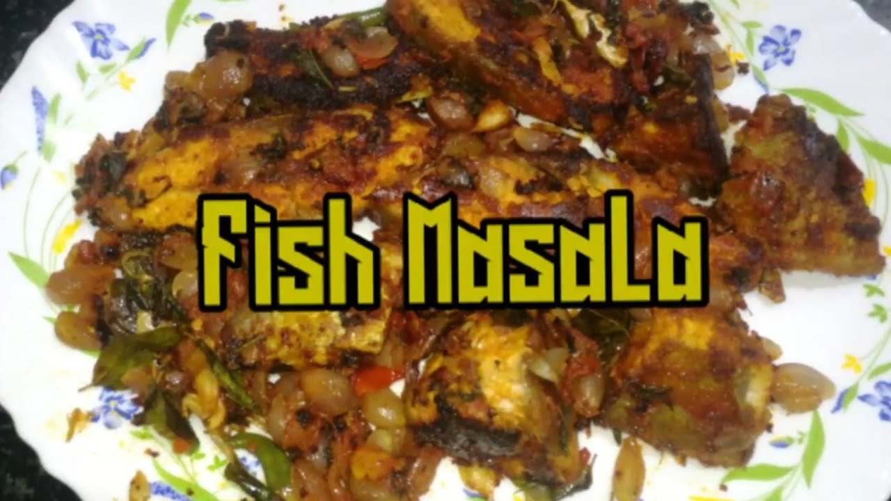 How to make fish masala | Amma's Home Tips | Make cooking simple