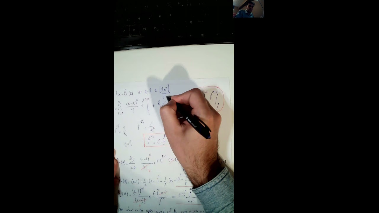 Taylor Series Expansion of ln(x)
