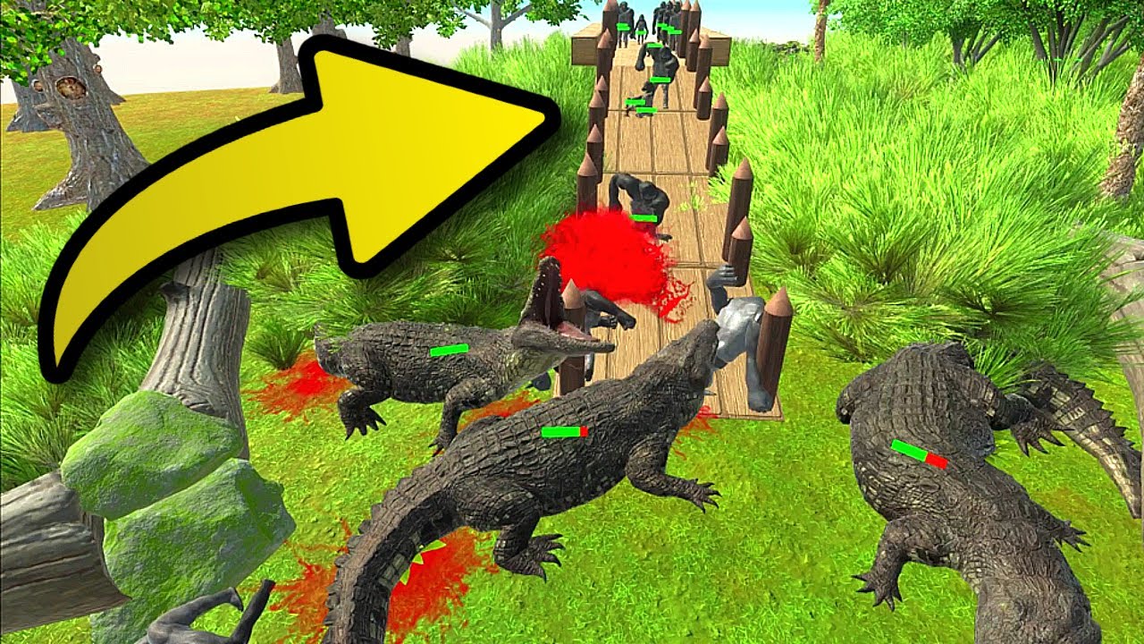 Can These Reptiles Survive DEADLY Amazon DEATHRUN?! - Animal Revolt Battle Simulator