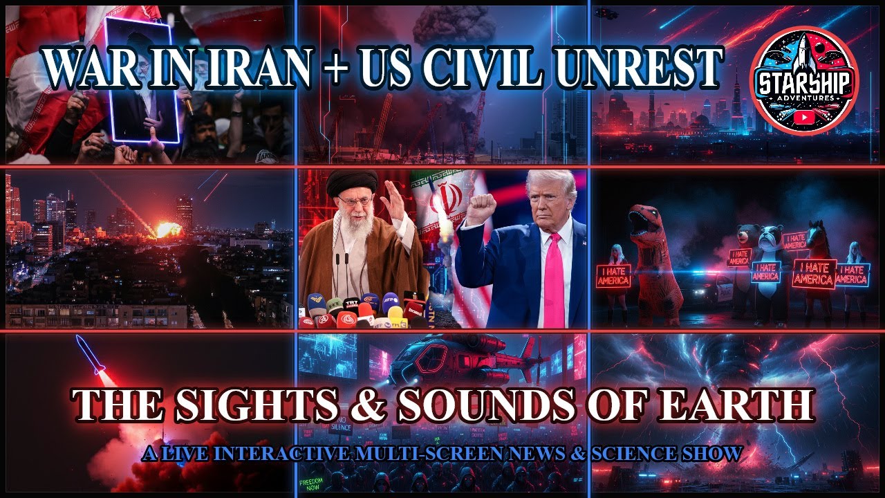 LIVE: War in Iraq, U.S. Civil Unrest & Breaking News | Multi-Screen Global Coverage