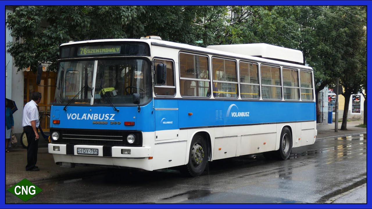 Utazás az IDY-765-el Szegeden (Ikarus 260.3AG )