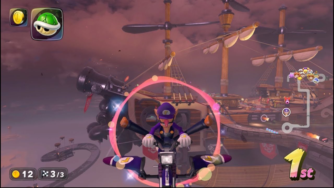 Mario Kart World: DS Airship Fortress [1080 HD]