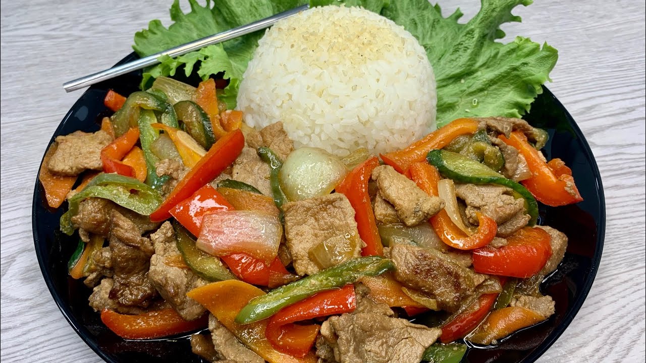 Готовим мясо по-тайски🍚