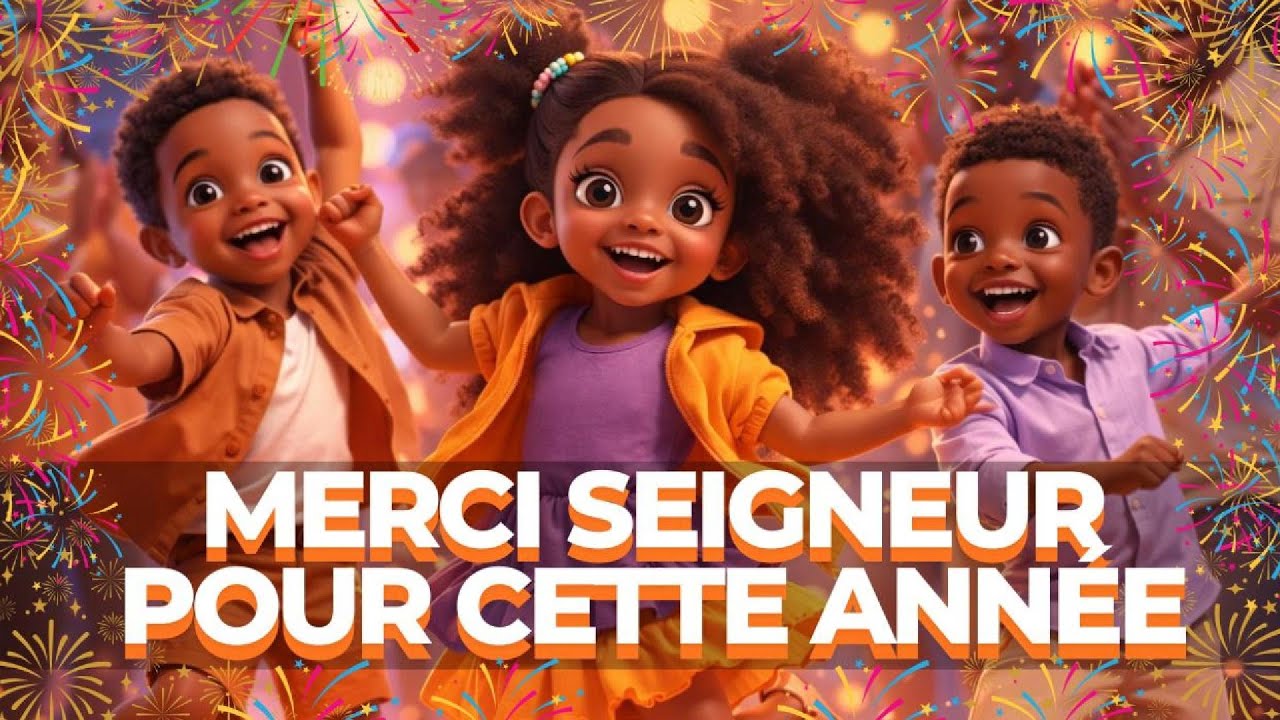 Merci Seigneur pour cette année de grâce 🎶 | Afrobeat Gospel Enfants