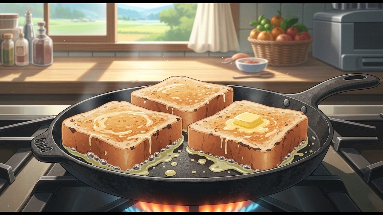 Village Farmer Breakfast 🍳🥓 | Cozy Country Cooking