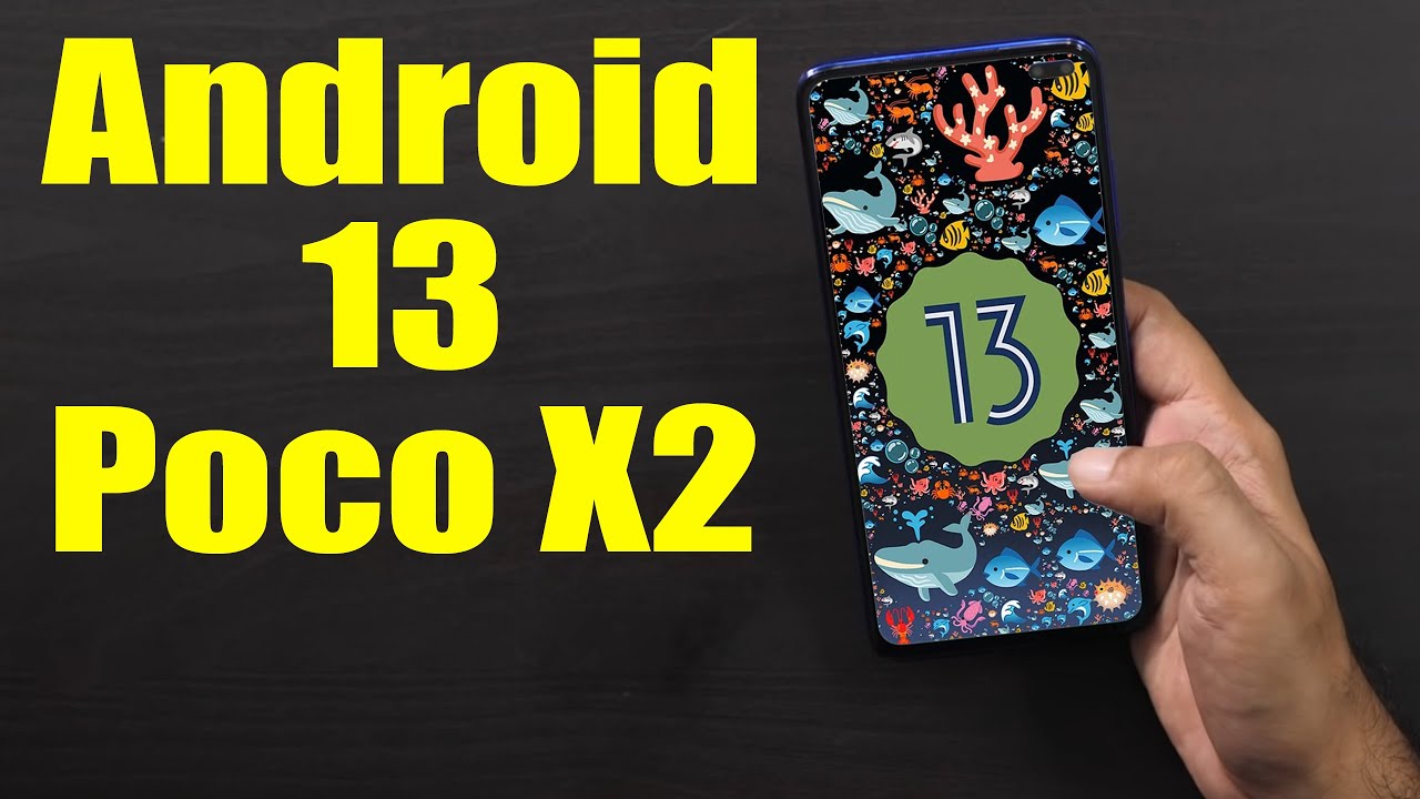 Install Android 13 on Poco X2 (AOSP Rom) - How to Guide!