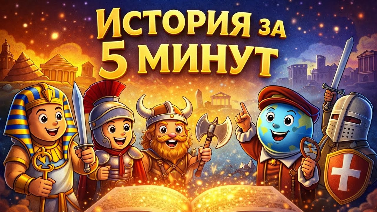 История за 5 минут: путешествие по древним цивилизациям.