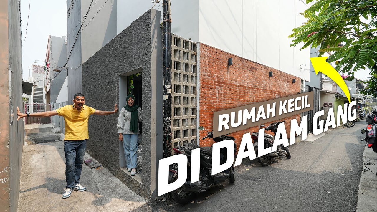 Rumah Kecil Dalam Gang! InspiArsi: Laksakusuma Architect