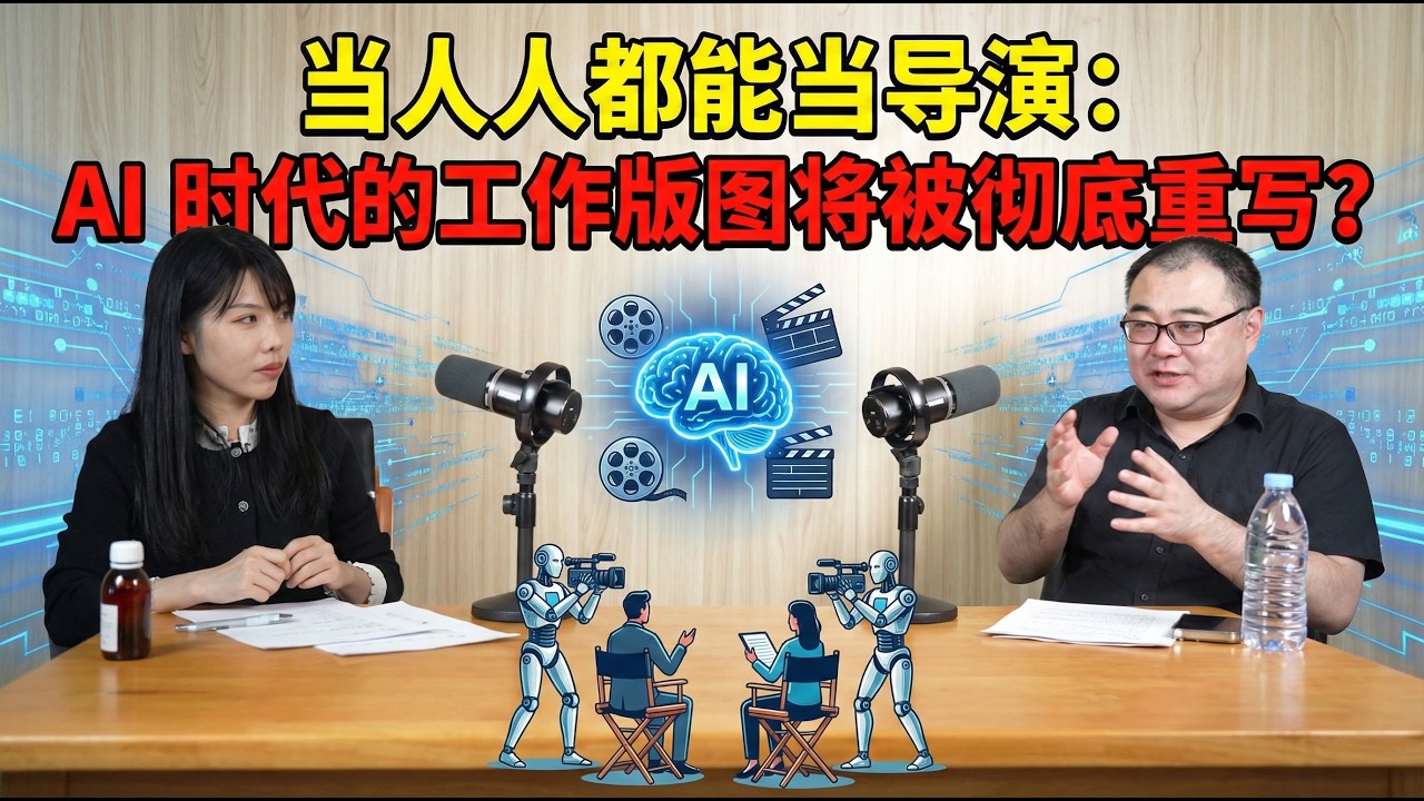 当人人都能当导演：AI 时代的工作版图将被彻底重写？(美女投资人播客采访)
