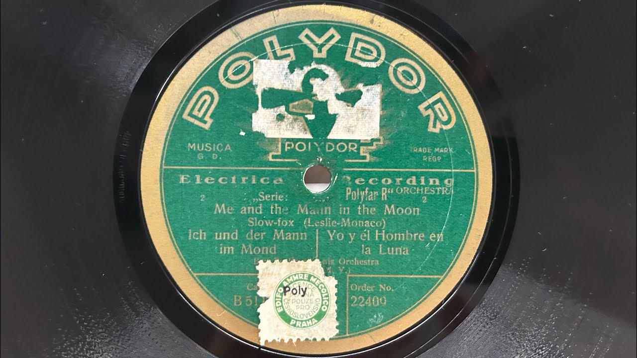 BEN BERLIN: Me and the man in the moon - HOT - 1929
