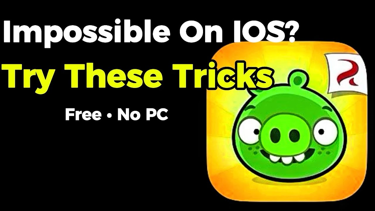Impossible on iOS? These 3 Bad Piggies Tricks Will Blow Your Mind! — Watch Before It Stops Working!