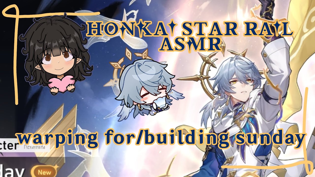 Honkai Star Rail ASMR: строим и тянем в воскресенье ✨🪽