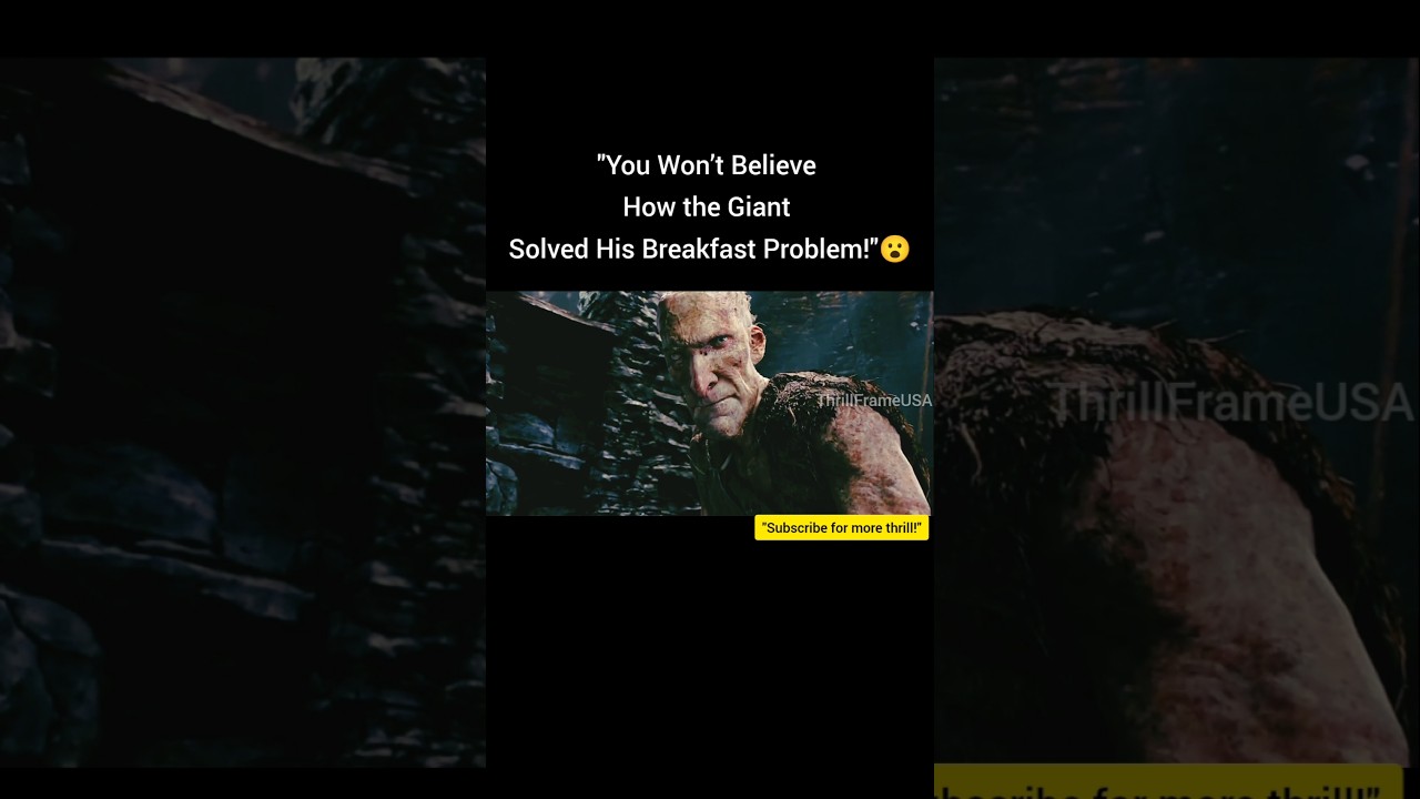 &ldquo;A Giant&rsquo;s Last Breakfast Turned Deadly 🥪⚠️&rdquo;#shorts #giant #viralvideo