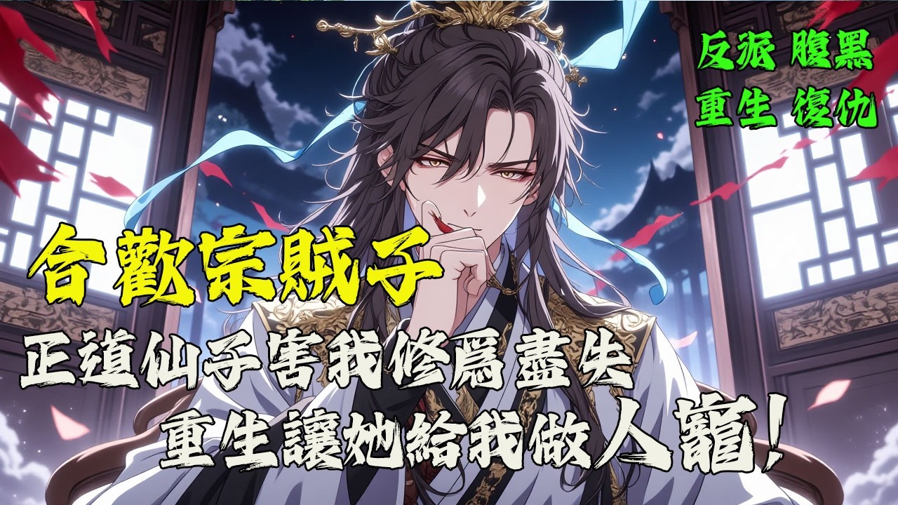 《合歡宗賊子》正道仙子落入合歡宗，他給了她兩個選擇：教我修仙，或者，成為我的籌碼.....昨日你殺我所愛，今日我讓你生不如死！#玄幻 #穿越 #動漫 #爽文 #反派 #復仇 #漫畫