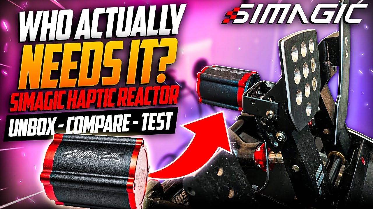 Testing Simagic Haptic Reactor In Various SimRacing Games - What Effects Do You Actually Get?