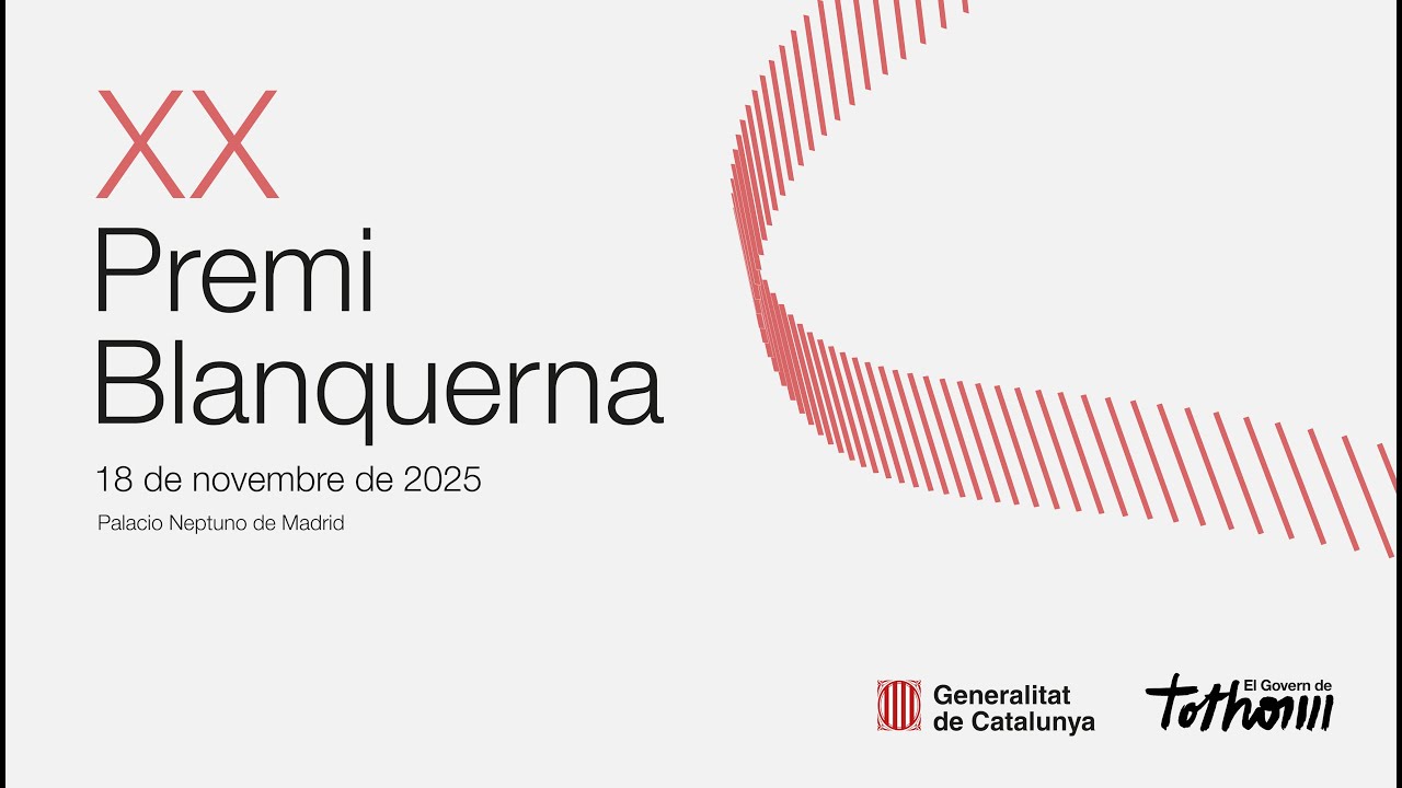 XX Premi Blanquerna