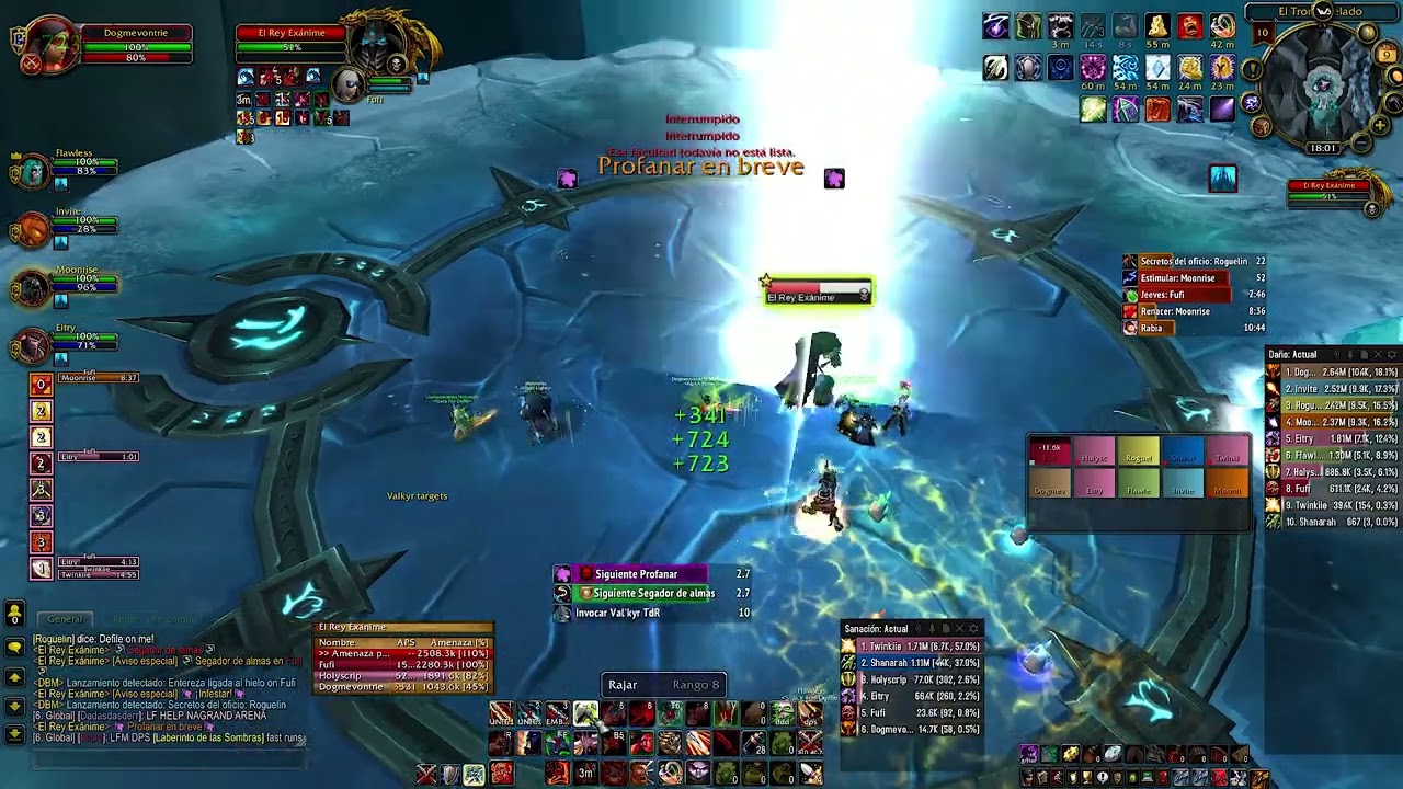 ICC 10 LK N WARMANE WARRY FURY DOGMEVONTRIE POV (TOP DPS)