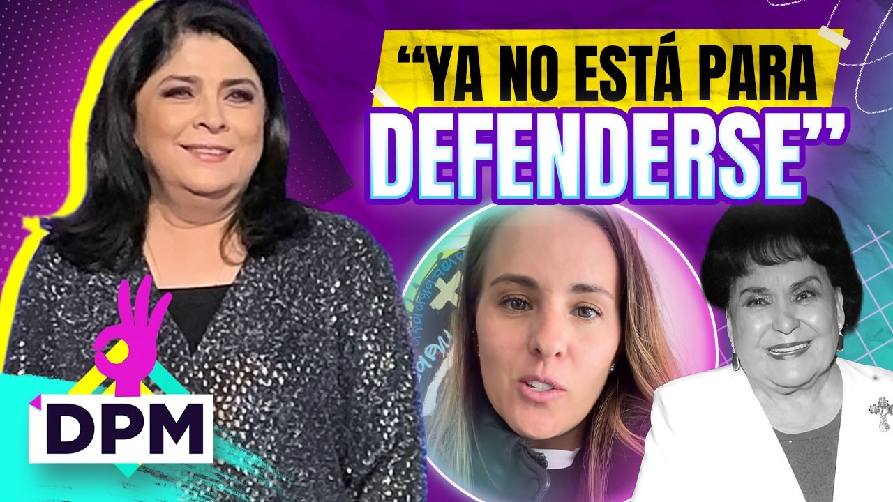 ¡Victoria Ruffo REACCIONA a polémica de Carmen Salinas que desató podcast de Saskia! | DPM