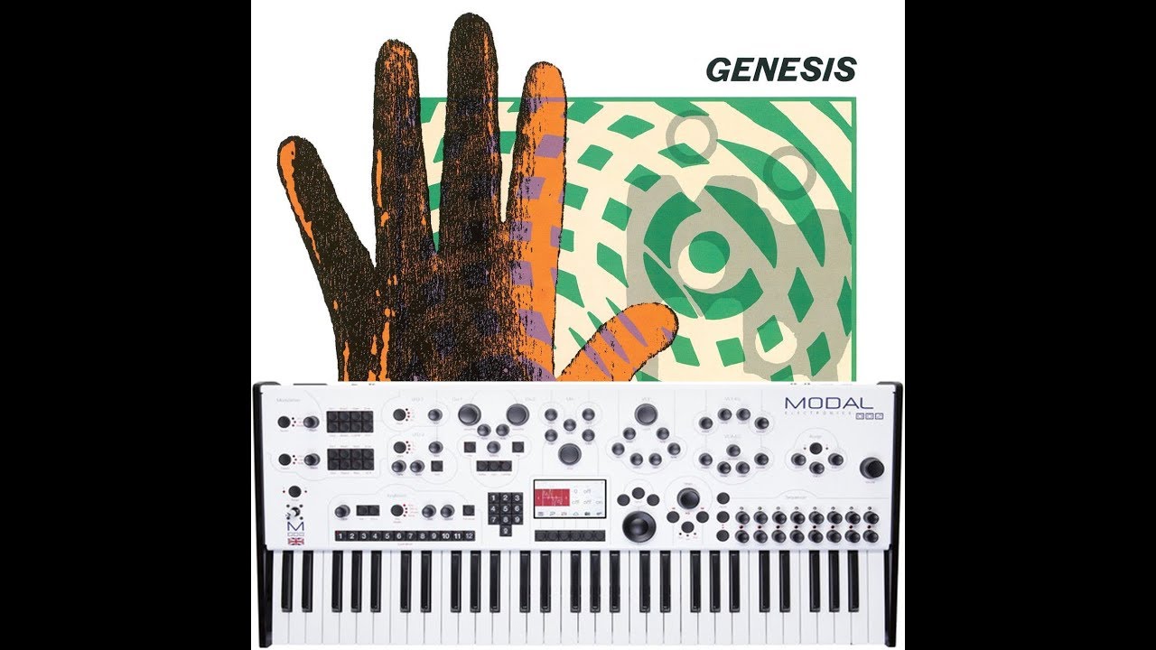 Genesis - The Brazilian (Full synth/keyboard cover) with the Modal Electronics 002 synthesizer