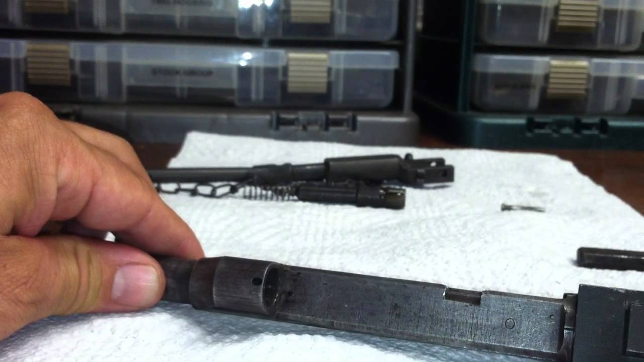 M1 Carbine Gas Piston Removal/Installation