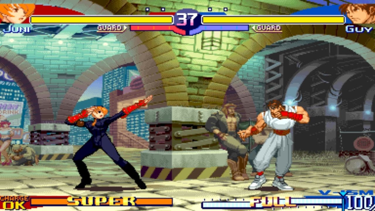 Street Fighter Alpha 3 [Arcade] - play as Juni
