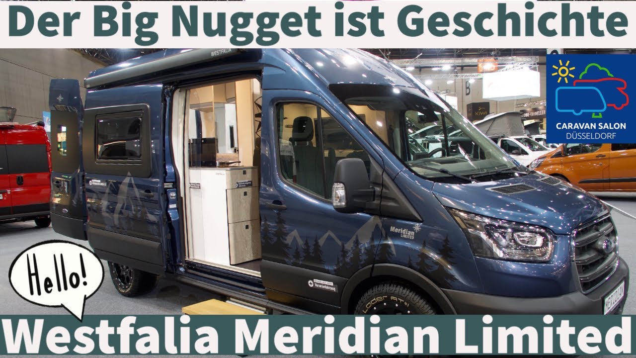 Adieu Ford BIG NUGGET → Welcome Westfalia MERIDIAN LIMITED | bekanntes Konzept unter neuer Flagge
