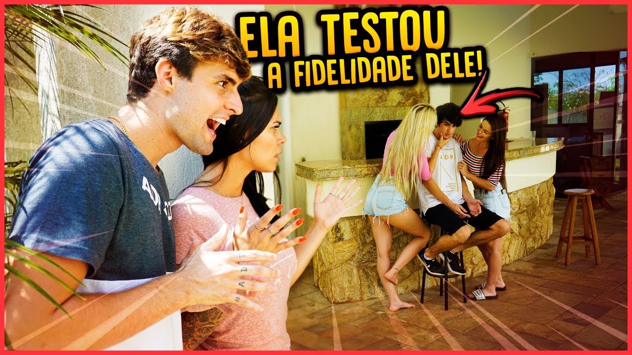ELA TESTOU FIDELIDADE DO MEU IRMÃO!! - TROLLANDO IRMÃO [ REZENDE EVIL ]