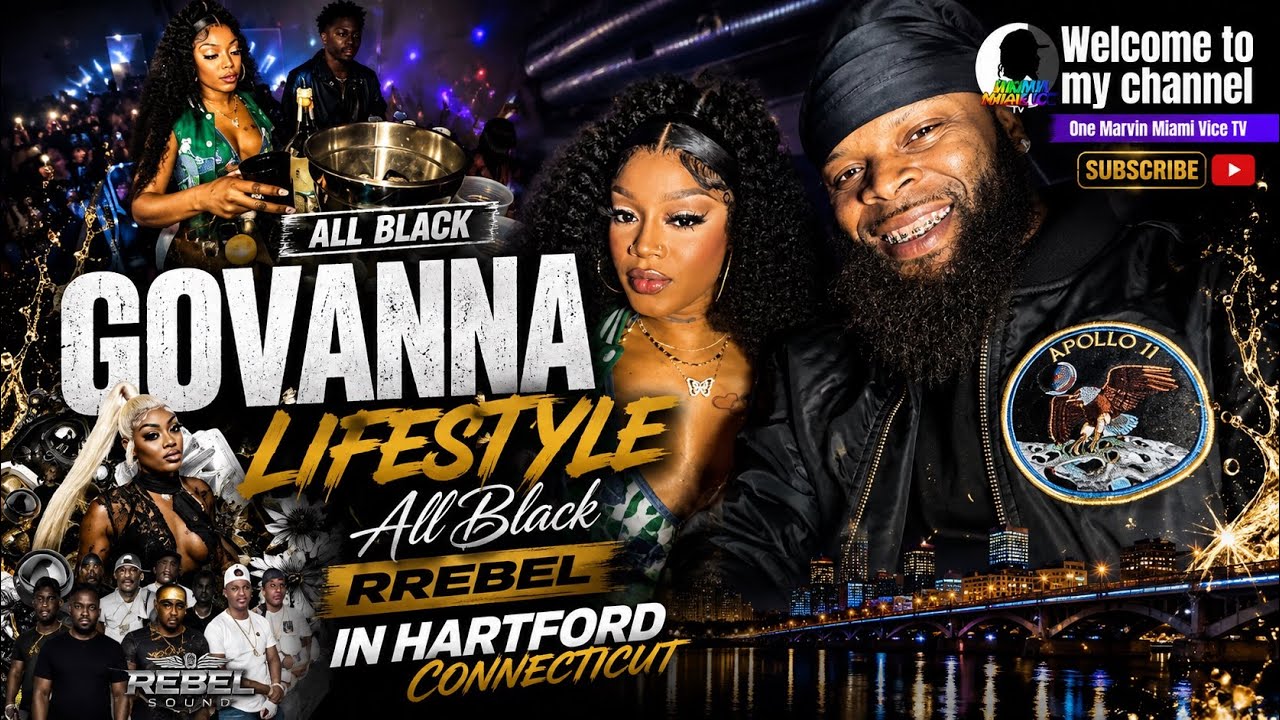 GOVANNA  LIFESTYLE All Black RREBEL IN HARTFORD Connecticut 