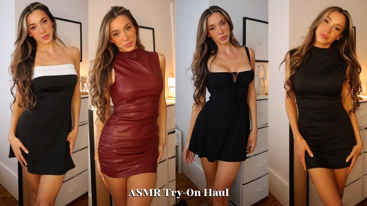 ASMR Whispered Try-On Haul 🖤