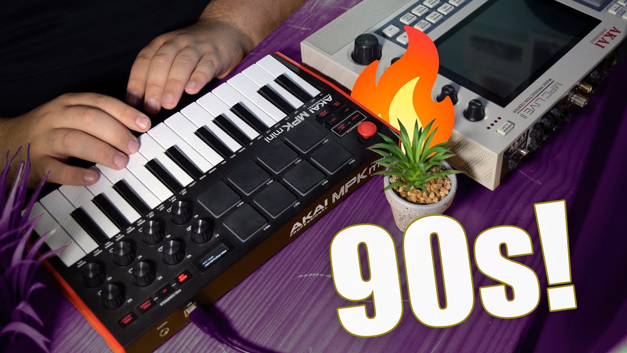 90s HIP HOP beat con Akai MPK Mini MK3 y FL Studio 21 * tutorial beatmaking
