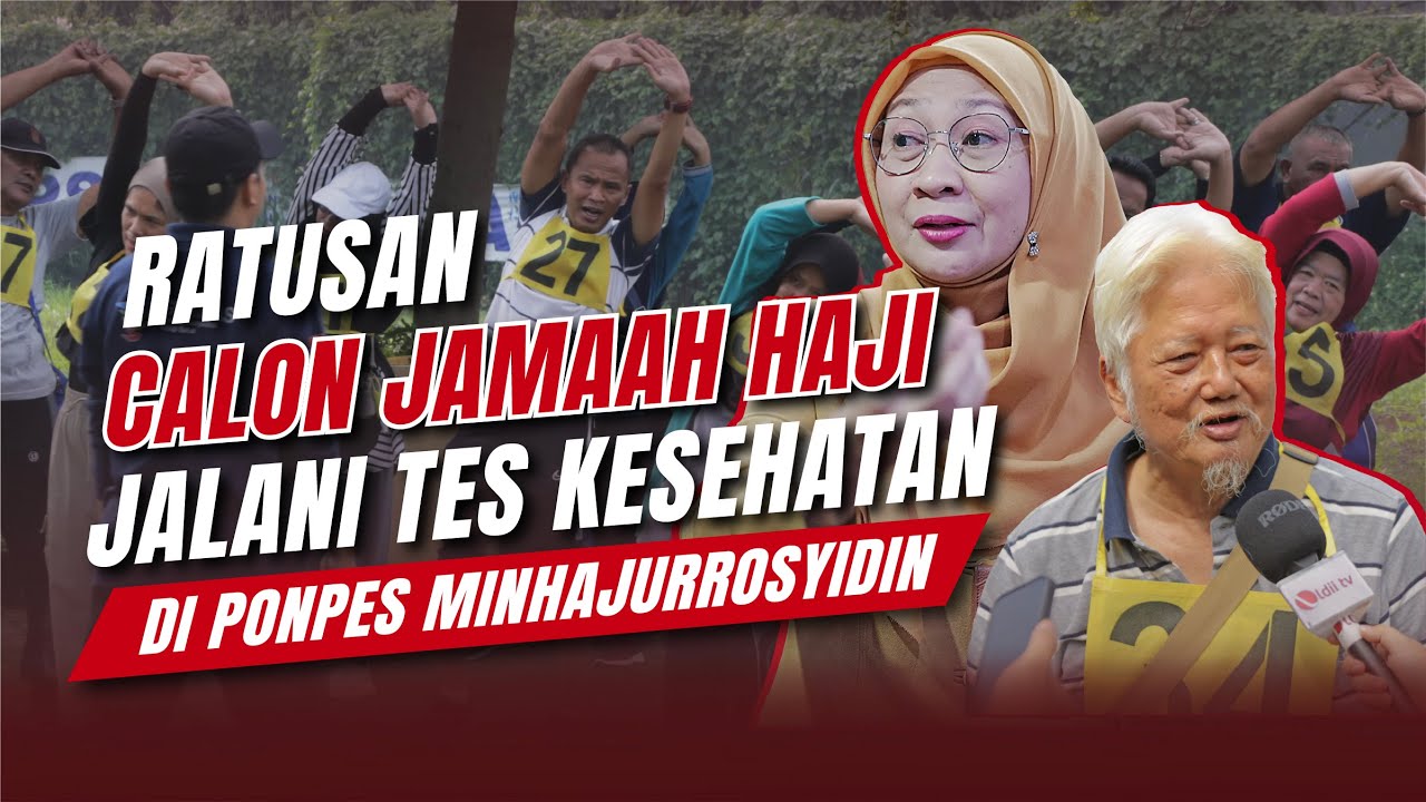 Puskesmas Cipayung Gandeng Ponpes Minhajurrosyidin Gelar Pemeriksaan Kebugaran Calon Jamaah Haji Gra