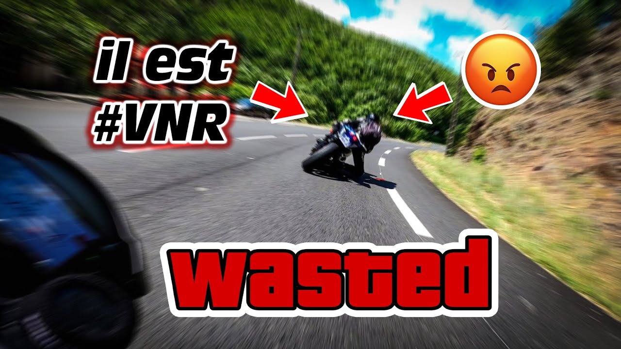 UN GSXR FOU ME DEFIE 🔥 (sortie de route😬) = CA AURAIT PU MAL FINIR - *lire la description*