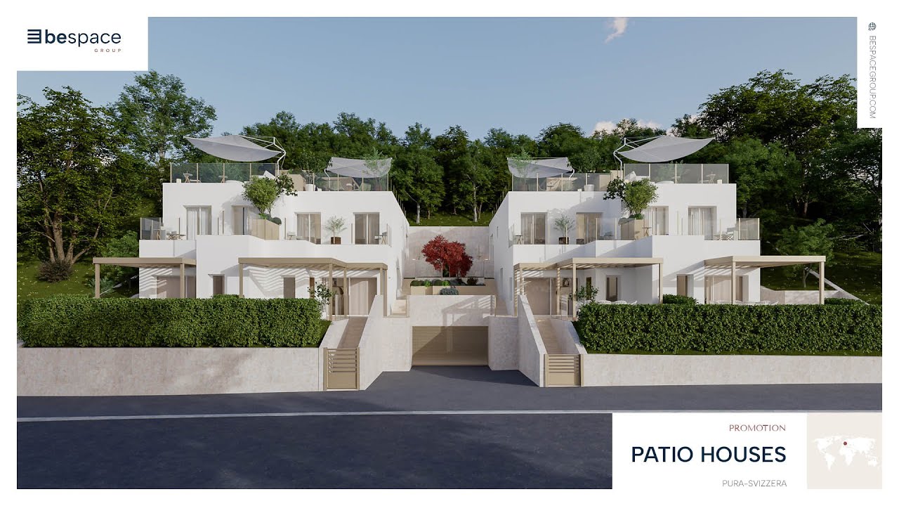 Patio Houses - Ville Esclusive a Pura, Svizzera