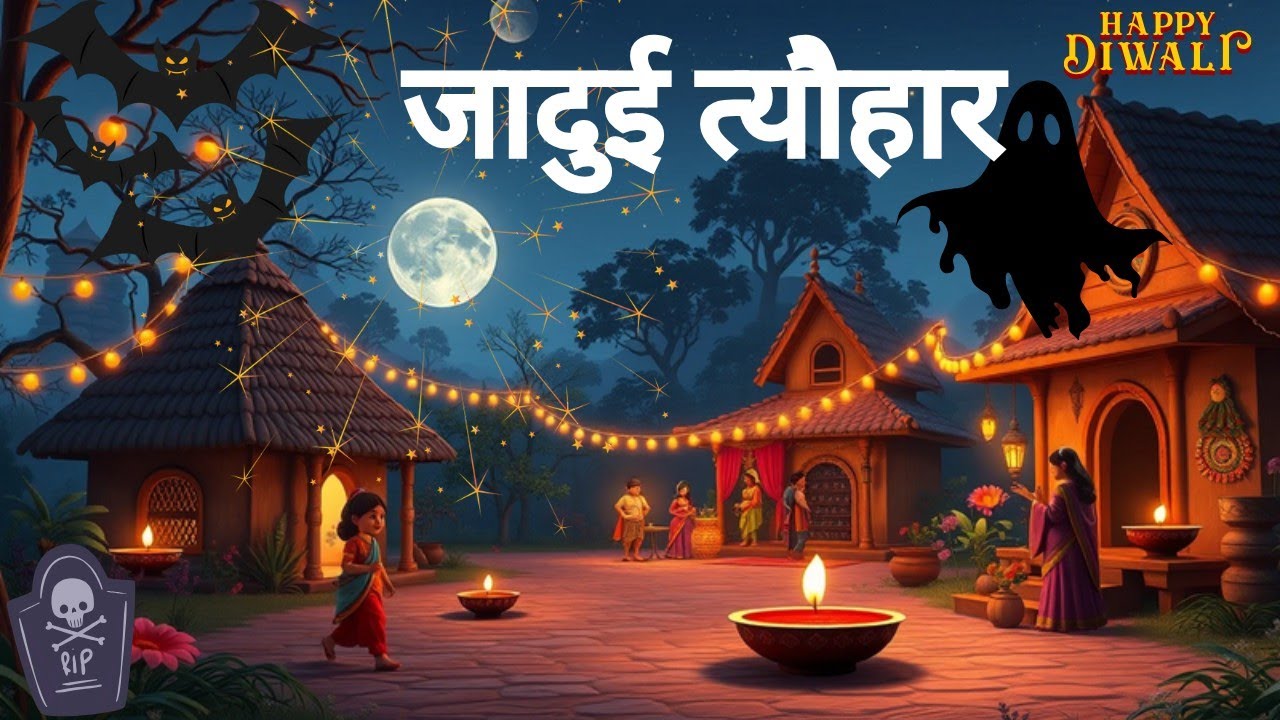 जादुई त्यौहार | Hindi Story | Hindi Kahaniya | Moral Stories | Cartoon Story | Gauti Toons Hindi