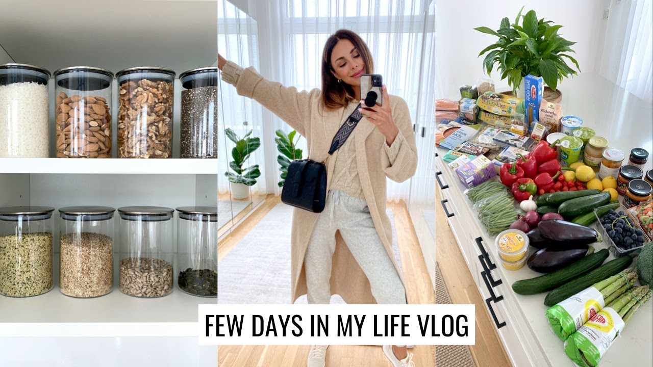 VLOG | Grocery Haul, Meal Prep & Wellness Chat | Annie Jaffrey