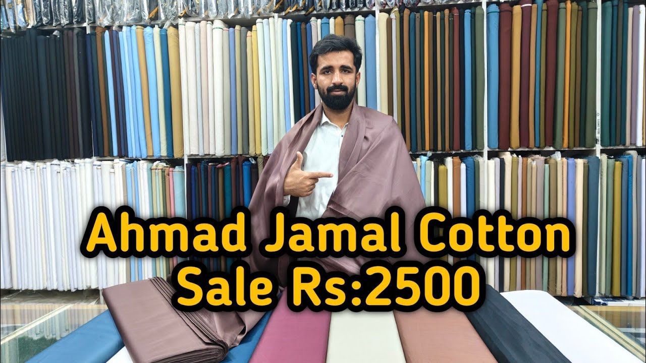 Ahmad Jamal Cotton Sale Rs:2500 | 27 Ramadan Offer | Limited Stock| #foryou 