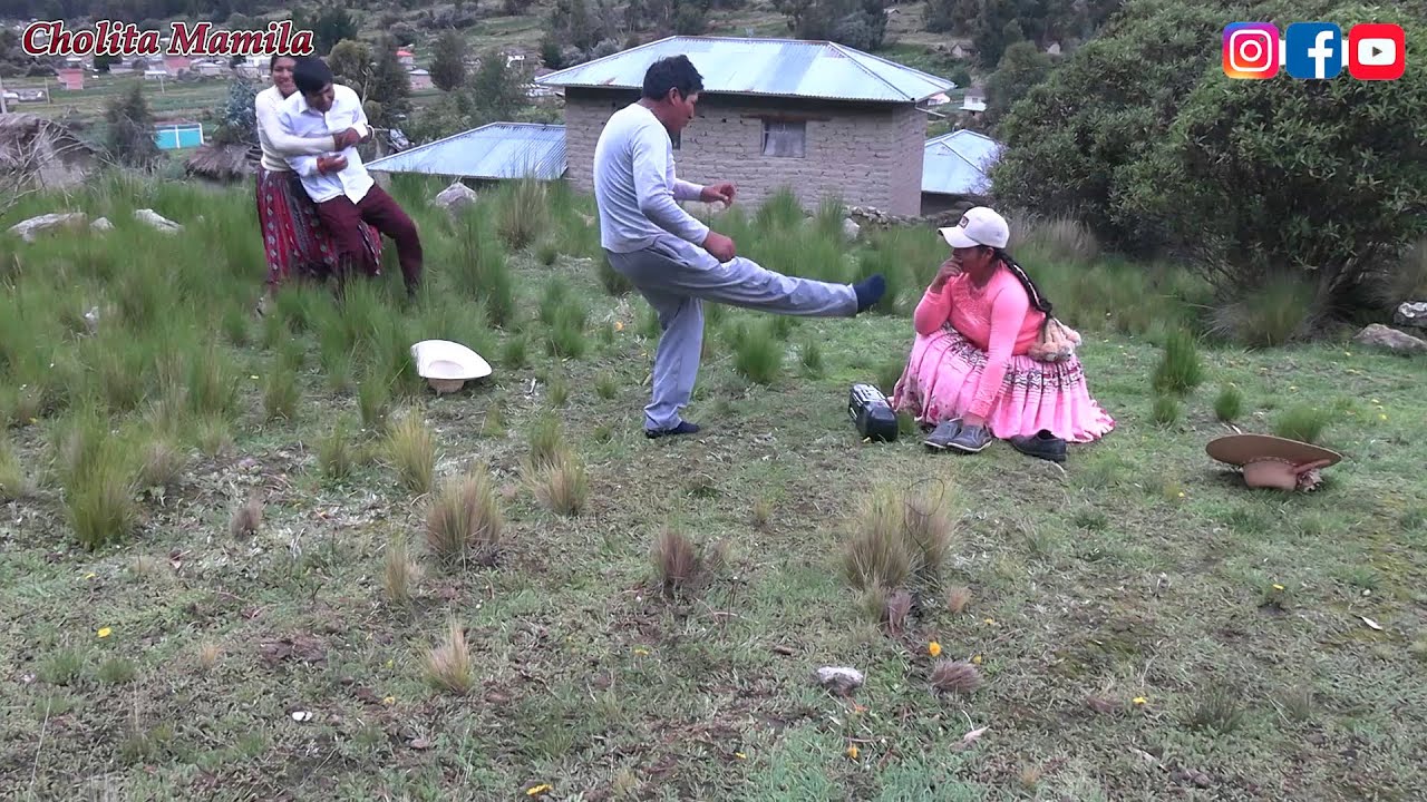 hoy fuimos a molestar a los chicos *humor* -cholita mamila