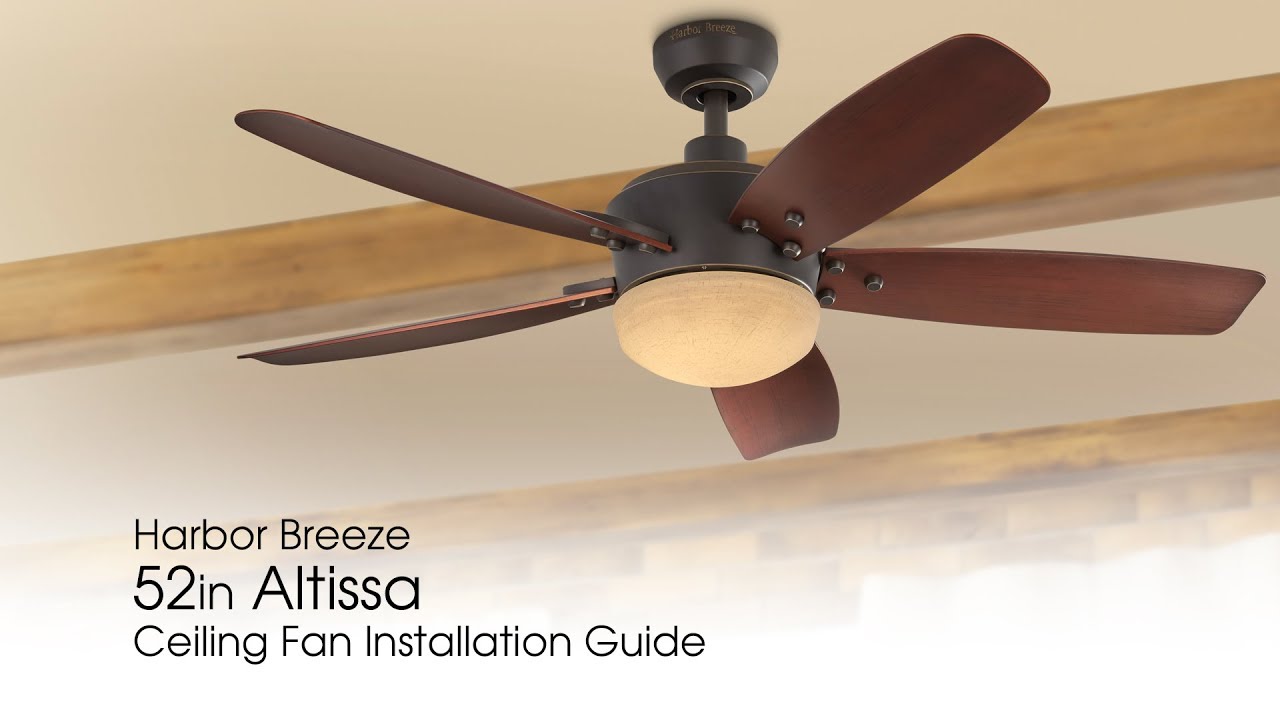 How to Install the 48in Saratoga Ceiling Fan
