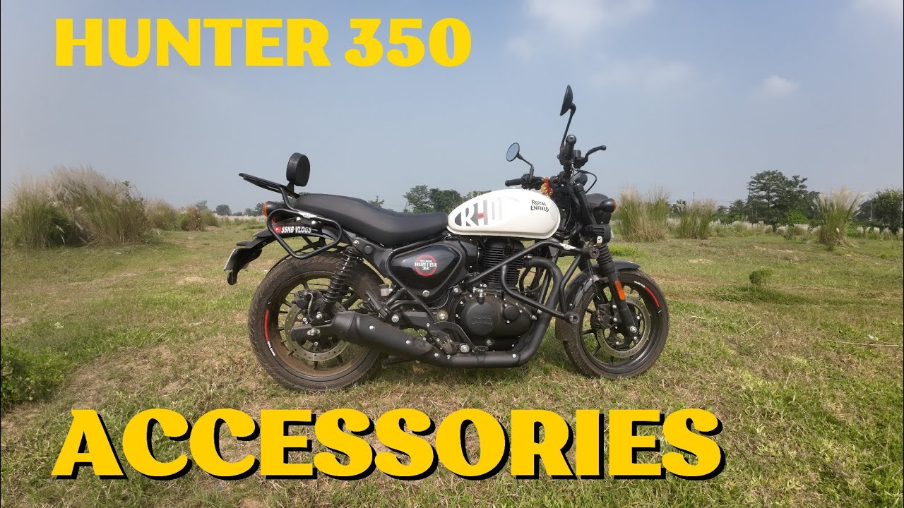 After Market Accessories for HUNTER 350😍 | All Accessories For Hunter 350 | Re Hunter 350 Touring