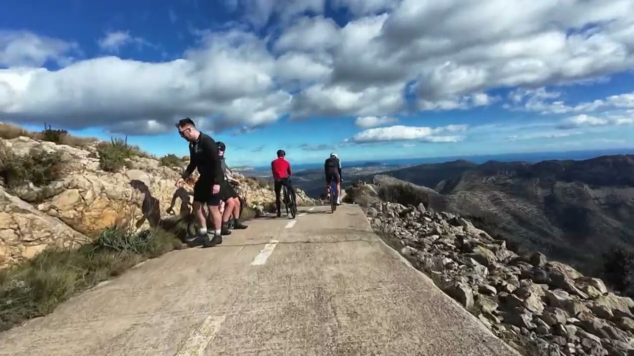 Cycling in Costa Blanca day 1